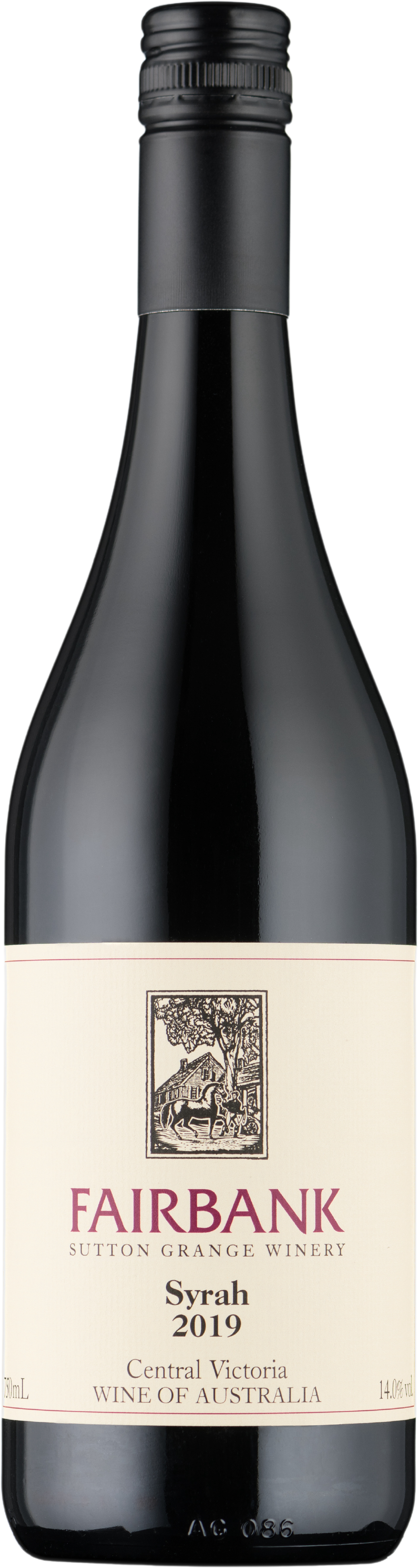 Sutton Grange Winery Fairbank Syrah 2019